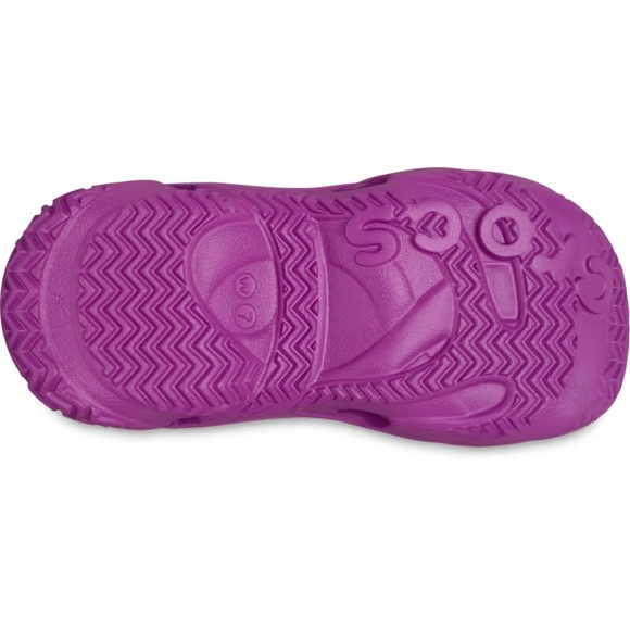 CROCS Women's Vibrant Purple Clogs - Picture 10 of 14